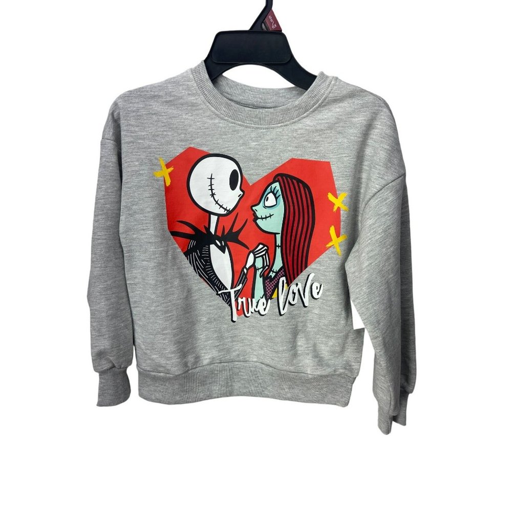 Disney‎ Nightmare Before Christmas Girls Sweatshirt True Love Size 6/6x